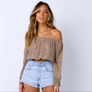 PRINCESS POLLY Kyson Top Leopard